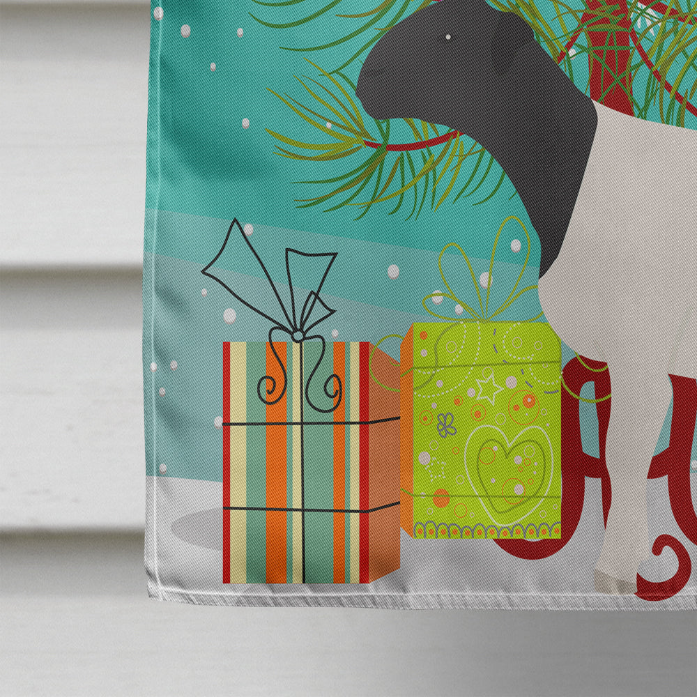 Dorper Sheep Christmas House Flag 28x40 Porch Sleeve Pole Decorative Outside Yard Banner Artwork Wall Hanging, Polyester