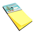 Dorper Sheep Christmas Watercolor Sticky Note Holder Refillable Dispenser Desk Accessory 3x3 Pad Gift