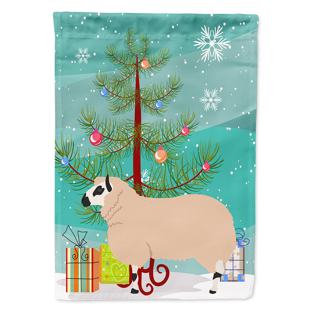 Kerry Hill Sheep Christmas House Flag 28x40 Porch Sleeve Pole Decorative Outside Yard Banner Artwork Wall Hanging, Polyester