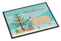 Kerry Hill Sheep Christmas Doormat Indoor Outdoor 18H X 27W Front Door Mat Rugs for Entryway, Non Slip Washable
