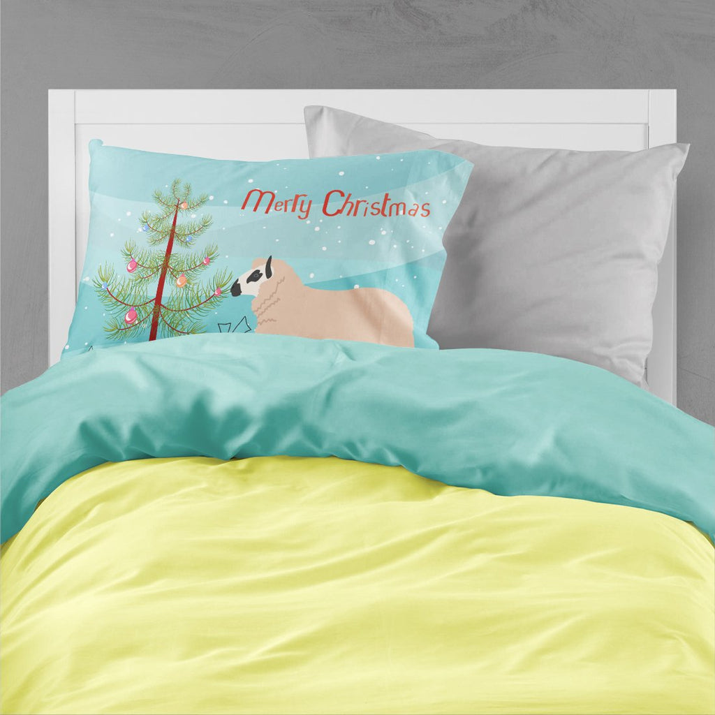 Kerry Hill Sheep Christmas Standard Pillowcase Lightweight Super Soft Easy Care Decorative Artwork Pillowcase, Standard