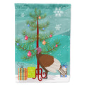 Bourbon Red Turkey Hen Christmas House Flag 28x40 Porch Sleeve Pole Decorative Outside Yard Banner Artwork Wall Hanging, Polyester