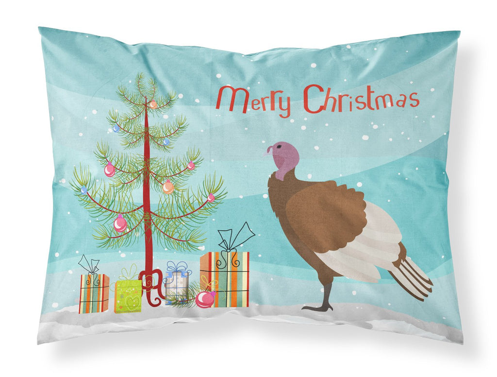 Bourbon Red Turkey Hen Christmas Standard Pillowcase Lightweight Super Soft Easy Care Decorative Artwork Pillowcase, Standard