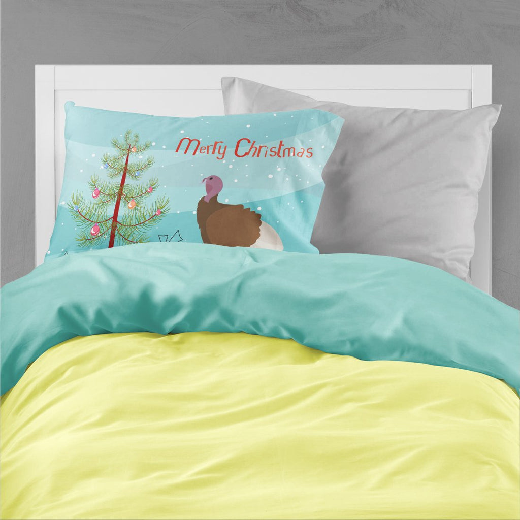 Bourbon Red Turkey Hen Christmas Standard Pillowcase Lightweight Super Soft Easy Care Decorative Artwork Pillowcase, Standard