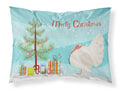 White Holland Turkey Christmas Standard Pillowcase Lightweight Super Soft Easy Care Decorative Artwork Pillowcase, Standard