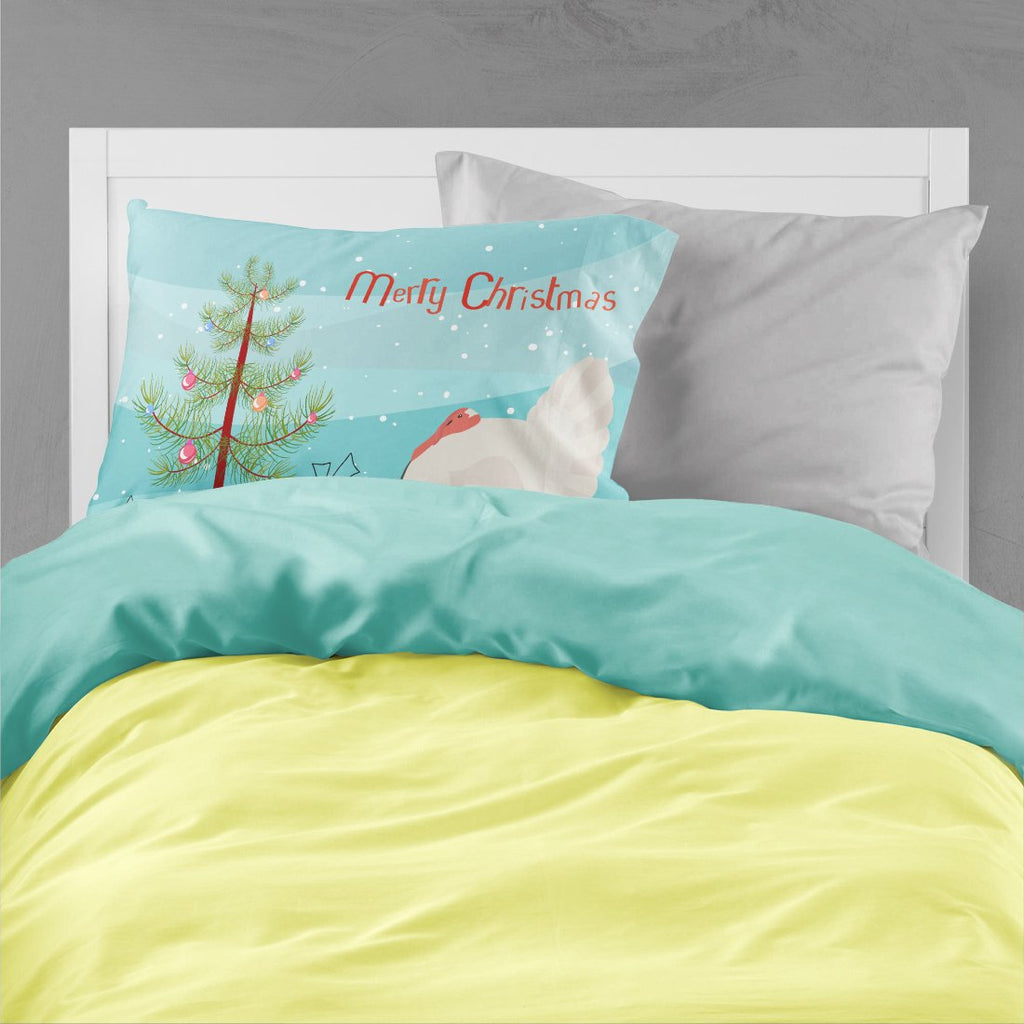 White Holland Turkey Christmas Standard Pillowcase Lightweight Super Soft Easy Care Decorative Artwork Pillowcase, Standard