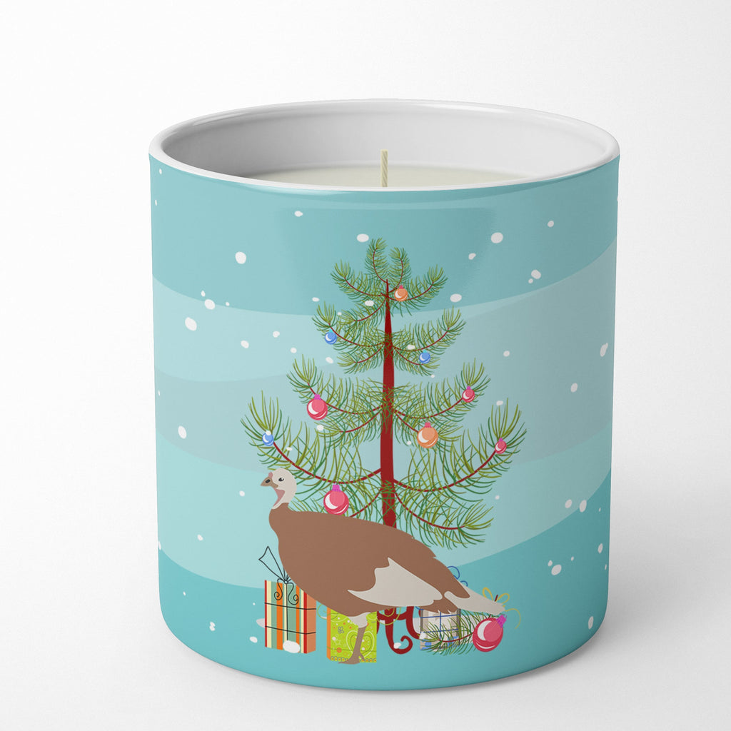Jersey Buff Turkey Hen Christmas Decorative Soy Candle Nature Soy Wax Essential Oil Home Decor Ideal for Bedroom Kitchen Bath Office Gift, 10 oz