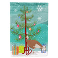 Jersey Buff Turkey Hen Christmas House Flag 28x40 Porch Sleeve Pole Decorative Outside Yard Banner Artwork Wall Hanging, Polyester