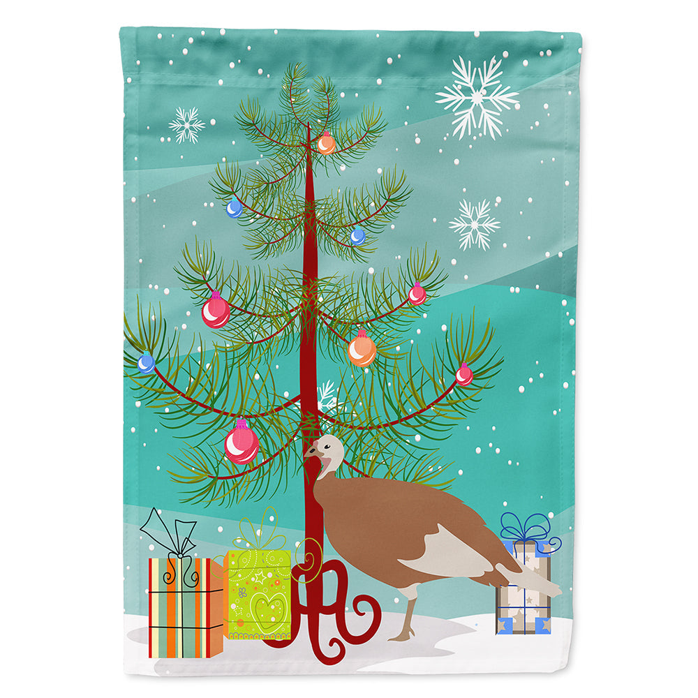 Jersey Buff Turkey Hen Christmas House Flag 28x40 Porch Sleeve Pole Decorative Outside Yard Banner Artwork Wall Hanging, Polyester
