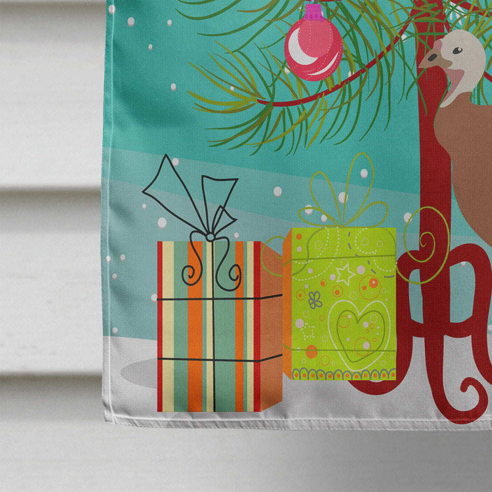 Jersey Buff Turkey Hen Christmas House Flag 28x40 Porch Sleeve Pole Decorative Outside Yard Banner Artwork Wall Hanging, Polyester