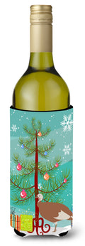 Jersey Buff Turkey Hen Christmas Wine Bottle Hugger Gift Sleeve for Standard 750 ml Bottles, Insulated Reusable Also Fits Mini Shot & Pint Bottles