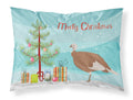 Jersey Buff Turkey Hen Christmas Standard Pillowcase Lightweight Super Soft Easy Care Decorative Artwork Pillowcase, Standard