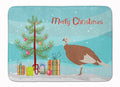 Jersey Buff Turkey Hen Christmas Memory Foam Kitchen Mat Machine Washable Anti-Fatigue Cushion Comfort Bath or Kitchen Rug