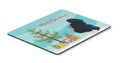 Norfolk Black Turkey Christmas Mouse Pad, Heat Resistant Trivet Hot Pad , Non Slip Rubber Desk Mat, Kitchen Counter Protector, Home Office Decor Gift