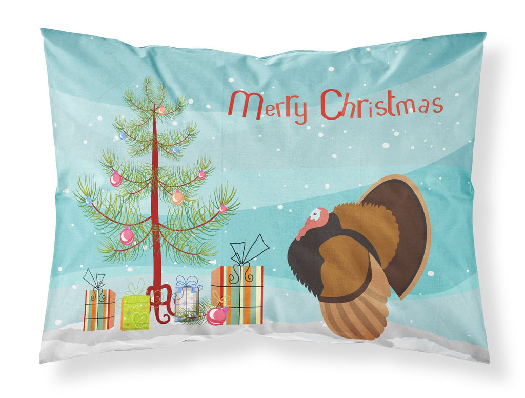 Bronze Turkey Christmas Standard Pillowcase Lightweight Super Soft Easy Care Decorative Artwork Pillowcase, Standard
