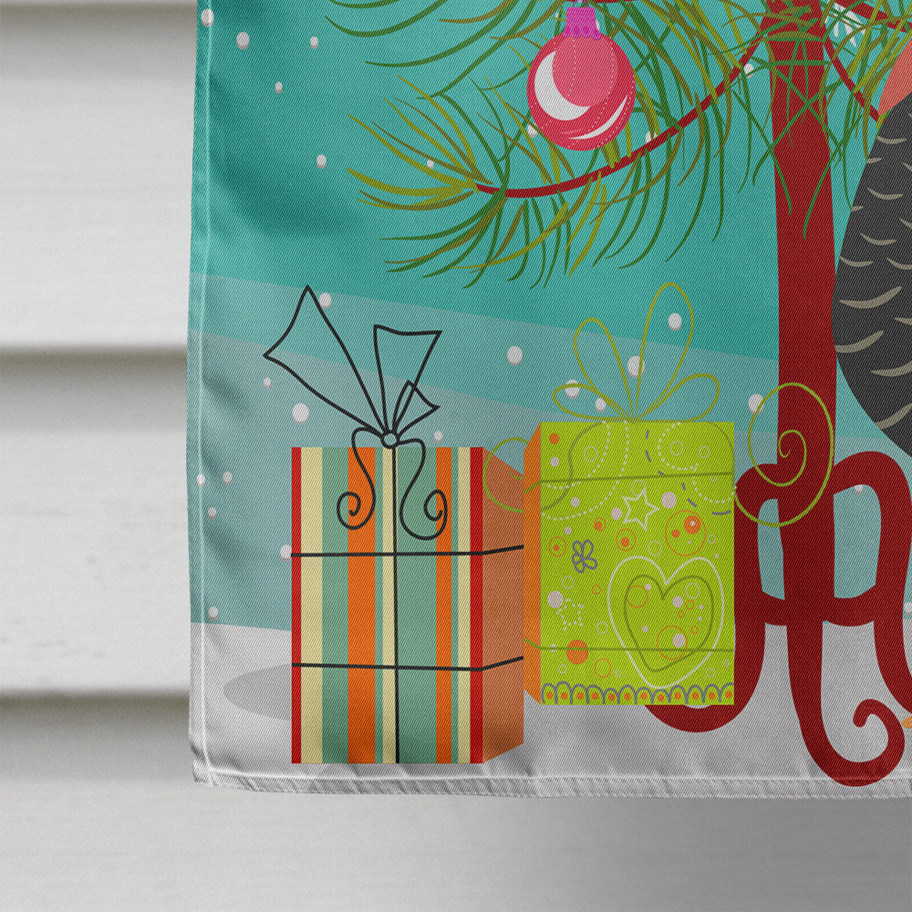 Marragansett Turkey Christmas House Flag 28x40 Porch Sleeve Pole Decorative Outside Yard Banner Artwork Wall Hanging, Polyester