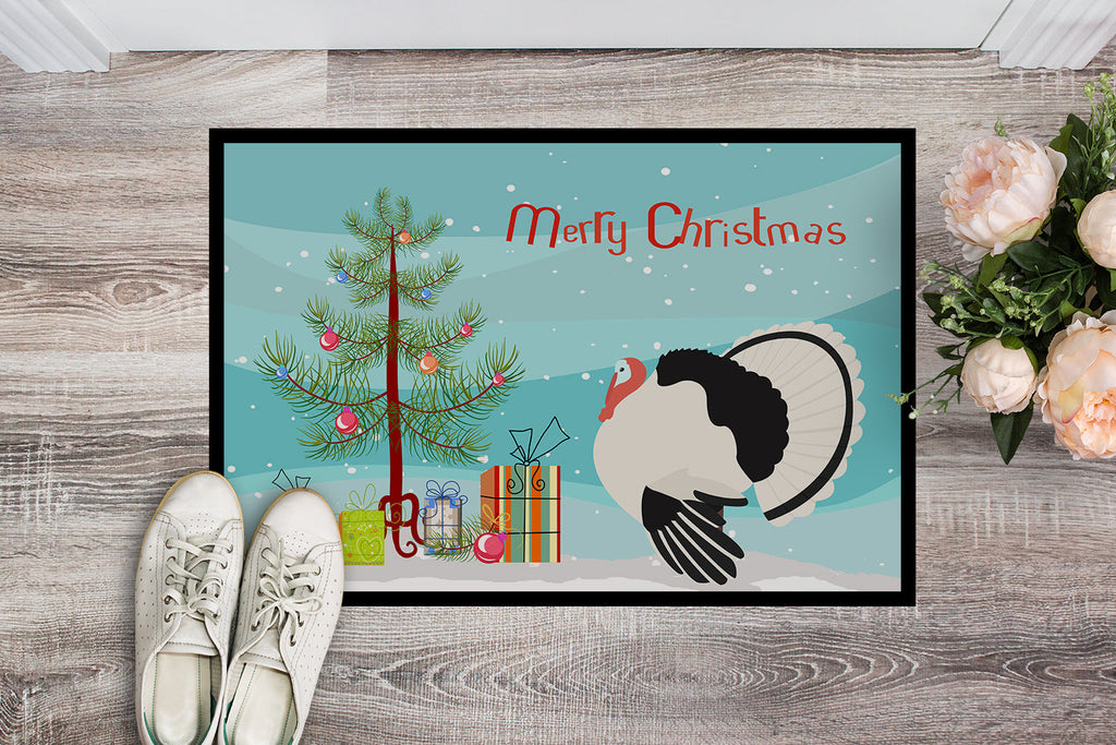 Royal Palm Turkey Christmas Doormat Indoor Outdoor 18H X 27W Front Door Mat Rugs for Entryway, Non Slip Washable