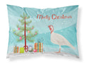 Beltsville Small White Turkey Hen Christmas Standard Pillowcase Lightweight Super Soft Easy Care Decorative Artwork Pillowcase, Standard
