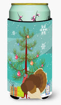 French Turkey Dindon Christmas Tall Boy Hugger Can Cooler Sleeve Machine Washable Drink Collapsible Insulator Beverage Insulated Holder