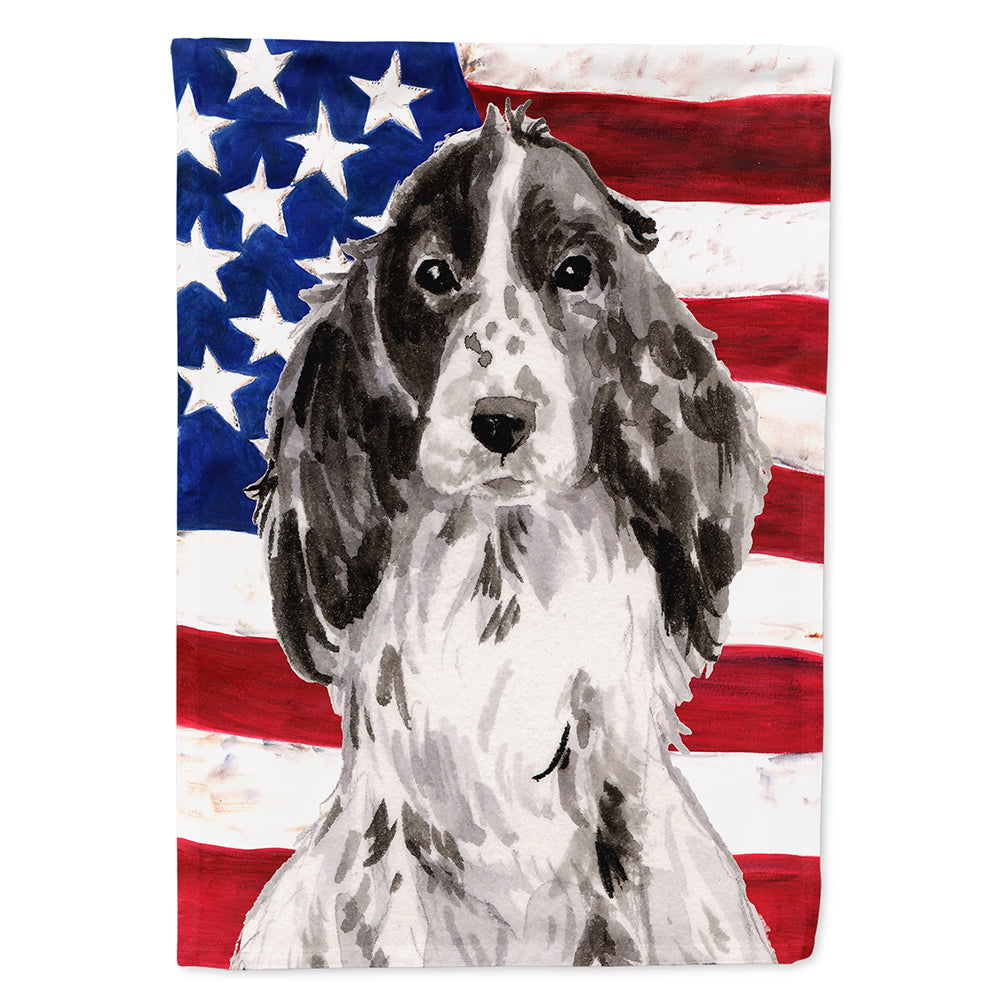 Black Parti Patriotic House Flag 28x40 Porch Sleeve Pole Decorative Outside Yard Banner Artwork Wall Hanging, Polyester
