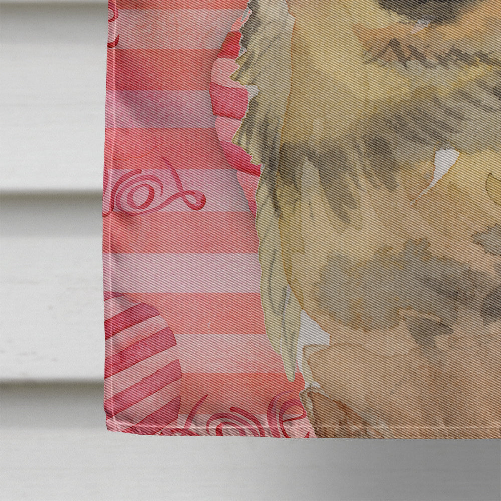 German Shepherd Love House Flag 28x40 Porch Sleeve Pole Decorative Outside Yard Banner Artwork Wall Hanging, Polyester