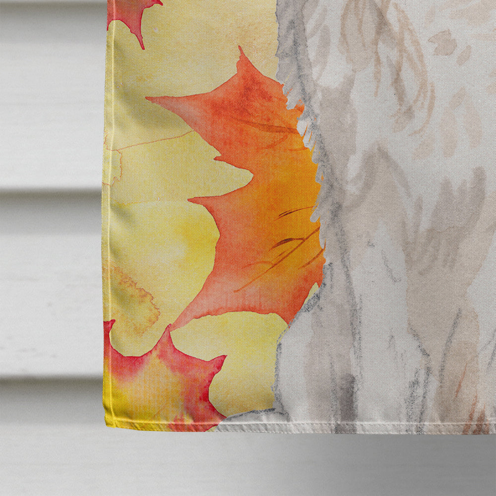 Blenheim Cavalier Spaniel Fall House Flag 28x40 Porch Sleeve Pole Decorative Outside Yard Banner Artwork Wall Hanging, Polyester