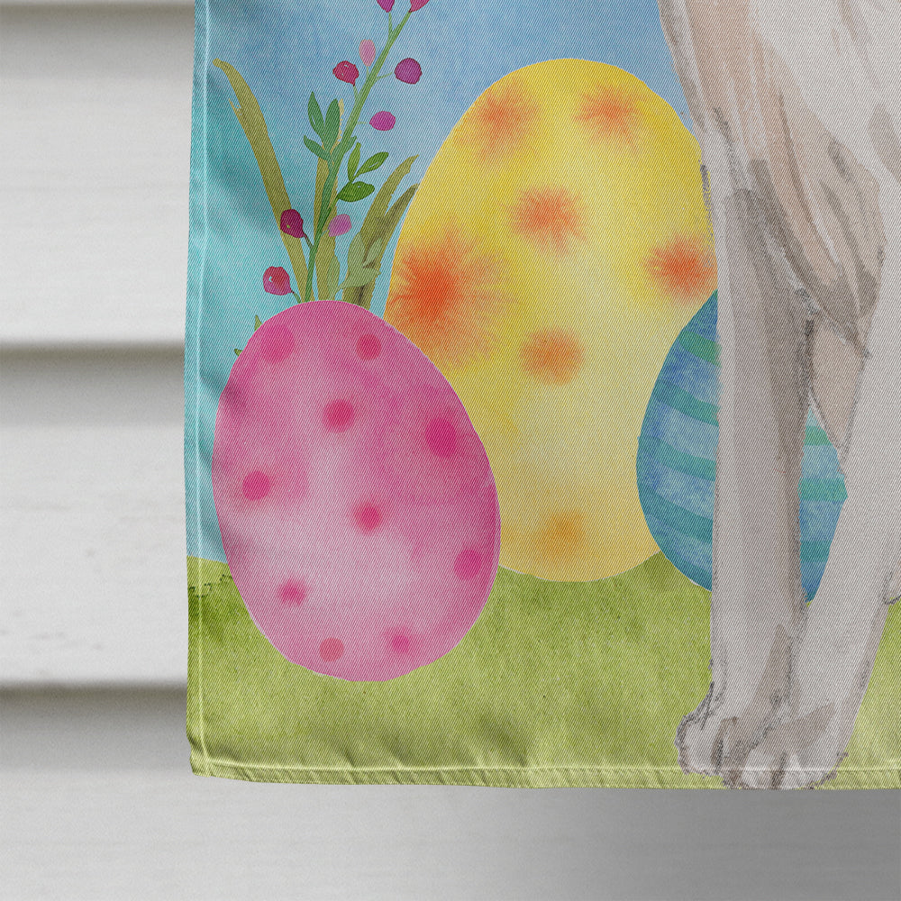 Brittany Spaniel Easter House Flag 28x40 Porch Sleeve Pole Decorative Outside Yard Banner Artwork Wall Hanging, Polyester