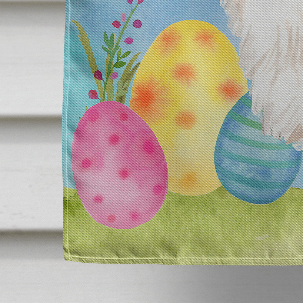Corgi Easter House Flag 28x40 Porch Sleeve Pole Decorative Outside Yard Banner Artwork Wall Hanging, Polyester