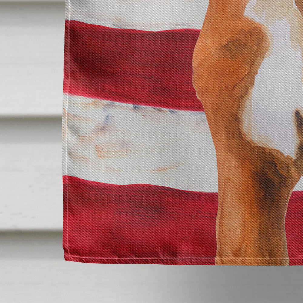 German Boxer Patriotic House Flag 28x40 Porch Sleeve Pole Decorative Outside Yard Banner Artwork Wall Hanging, Polyester