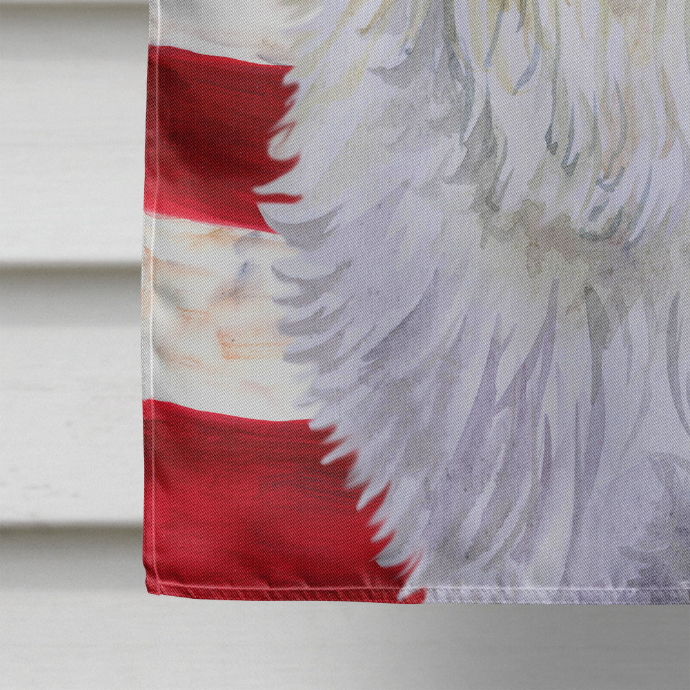 Maltese Patriotic House Flag 28x40 Porch Sleeve Pole Decorative Outside Yard Banner Artwork Wall Hanging, Polyester