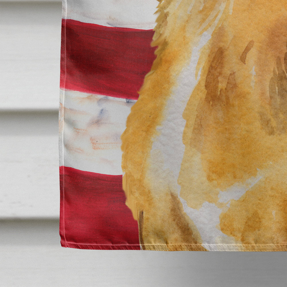 Chihuahua Patriotic House Flag 28x40 Porch Sleeve Pole Decorative Outside Yard Banner Artwork Wall Hanging, Polyester