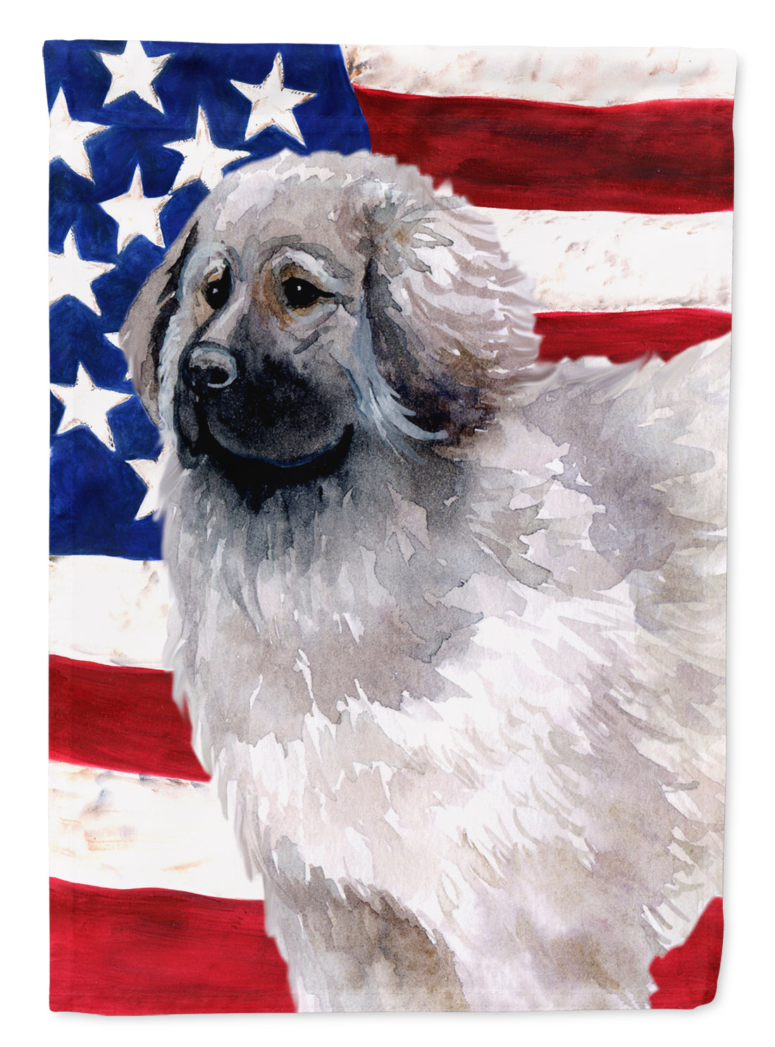 Moscow Watchdog Patriotic House Flag 28x40 Porch Sleeve Pole Decorative Outside Yard Banner Artwork Wall Hanging, Polyester