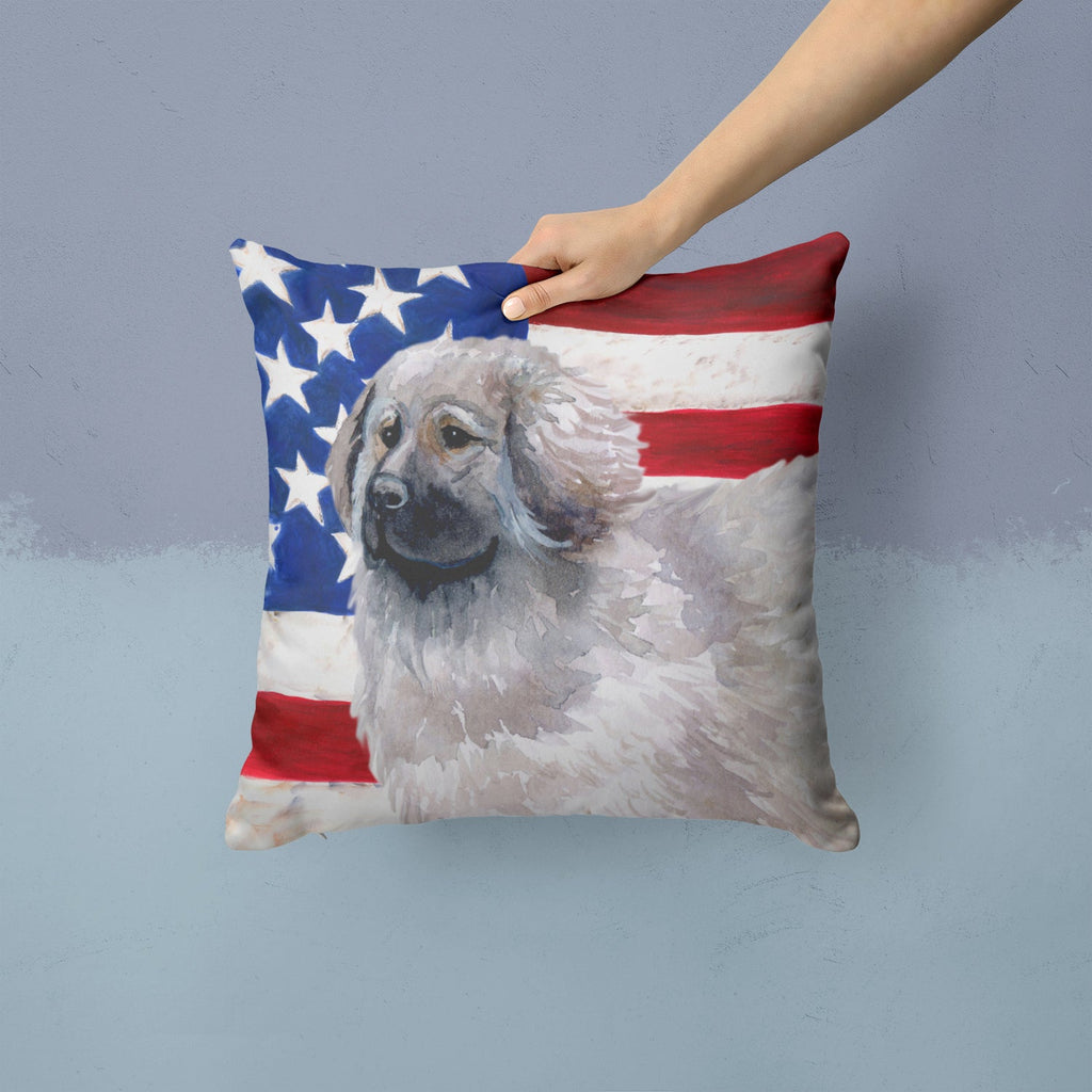 Moscow Watchdog Patriotic Decorative Throw Pillow 14x14 Indoor Outdoor Accent Cushion, Fabric Cover with Insert for Sofa, Bed, Porch & Living Room