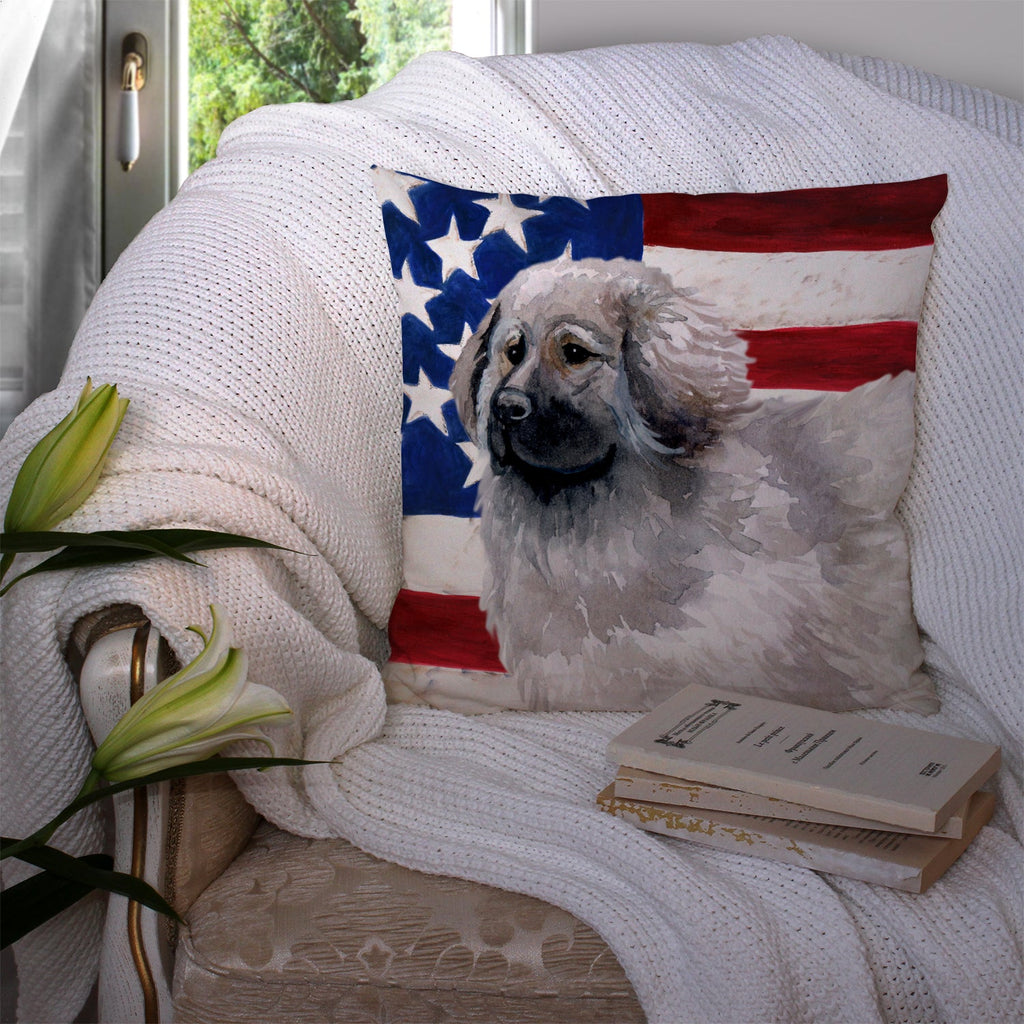 Moscow Watchdog Patriotic Decorative Throw Pillow 14x14 Indoor Outdoor Accent Cushion, Fabric Cover with Insert for Sofa, Bed, Porch & Living Room