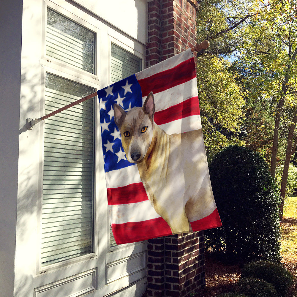Thai Ridgeback Patriotic House Flag 28x40 Porch Sleeve Pole Decorative Outside Yard Banner Artwork Wall Hanging, Polyester