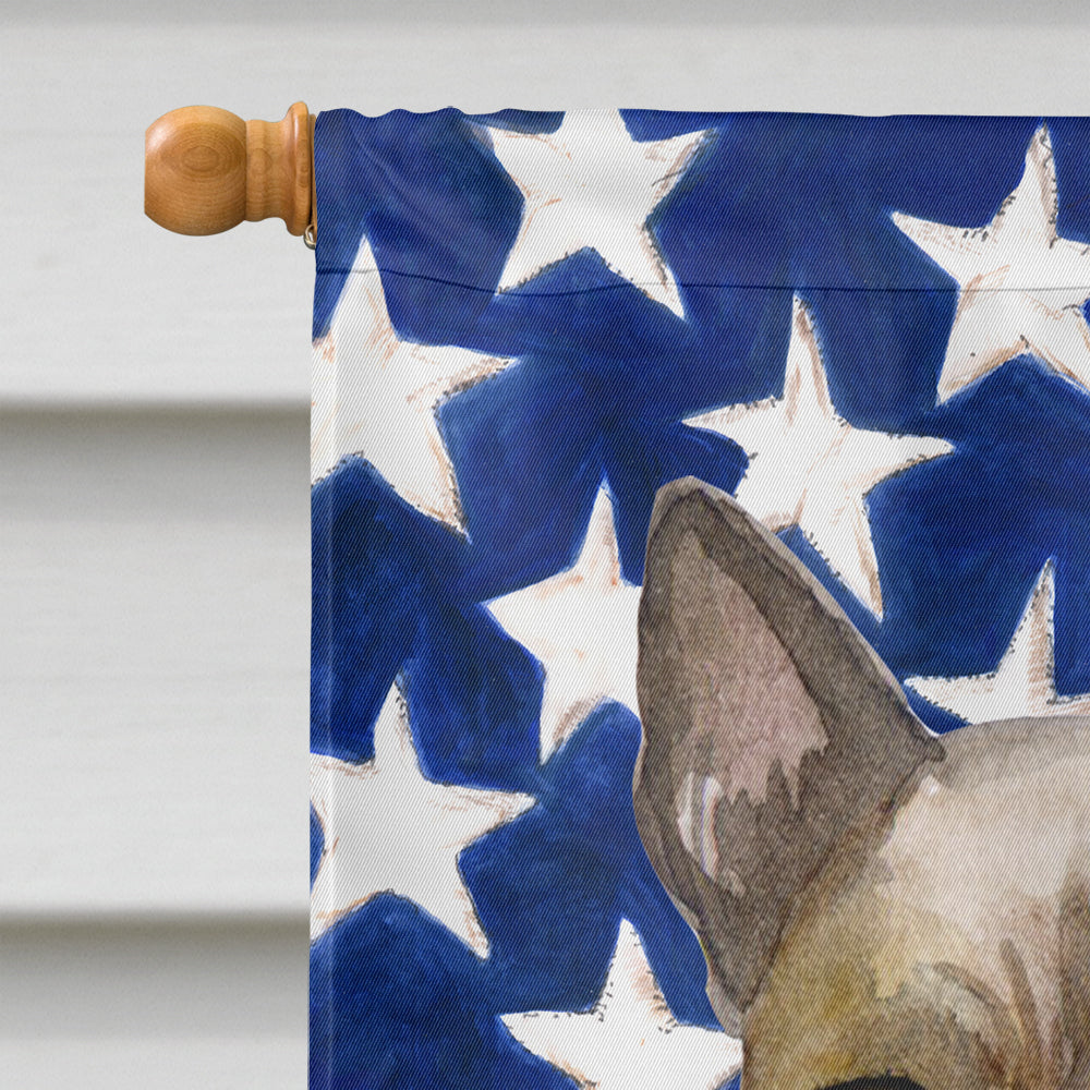 Thai Ridgeback Patriotic House Flag 28x40 Porch Sleeve Pole Decorative Outside Yard Banner Artwork Wall Hanging, Polyester