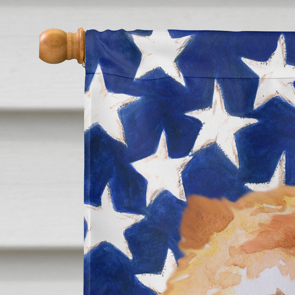 Cane Corso Patriotic House Flag 28x40 Porch Sleeve Pole Decorative Outside Yard Banner Artwork Wall Hanging, Polyester