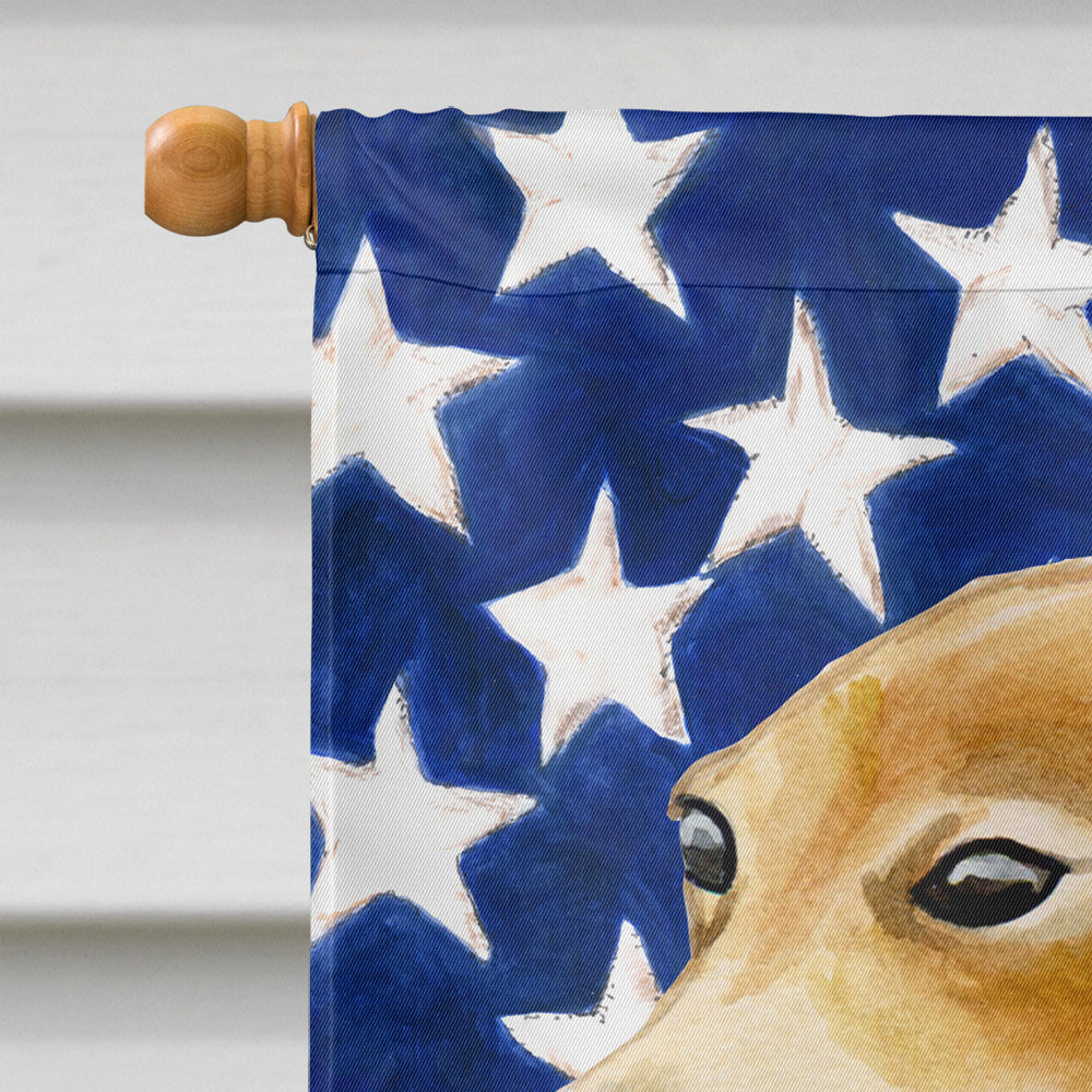 Italian Greyhound Patriotic House Flag 28x40 Porch Sleeve Pole Decorative Outside Yard Banner Artwork Wall Hanging, Polyester