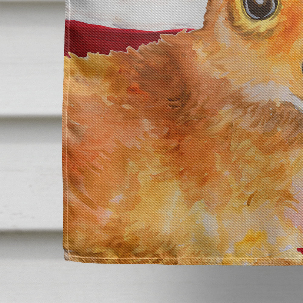 Toy Terrier Patriotic House Flag 28x40 Porch Sleeve Pole Decorative Outside Yard Banner Artwork Wall Hanging, Polyester