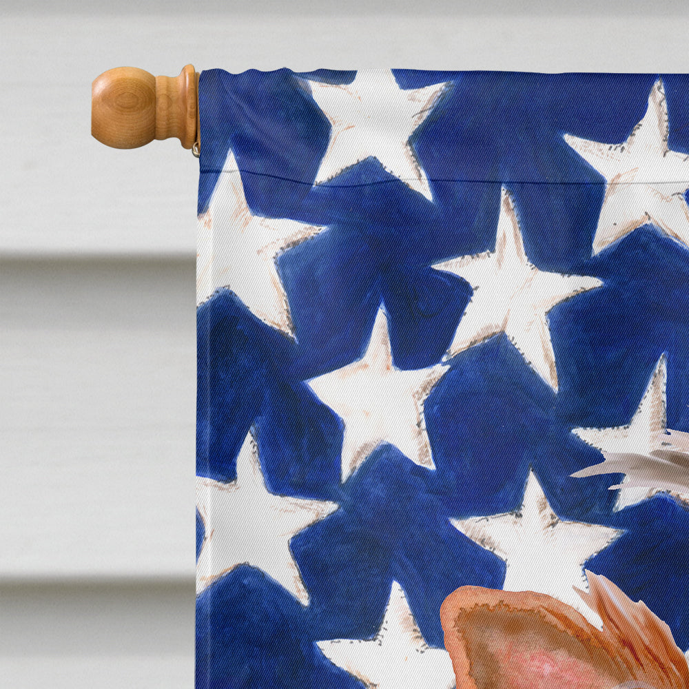 Yorkshire Terrier #2 Patriotic House Flag 28x40 Porch Sleeve Pole Decorative Outside Yard Banner Artwork Wall Hanging, Polyester