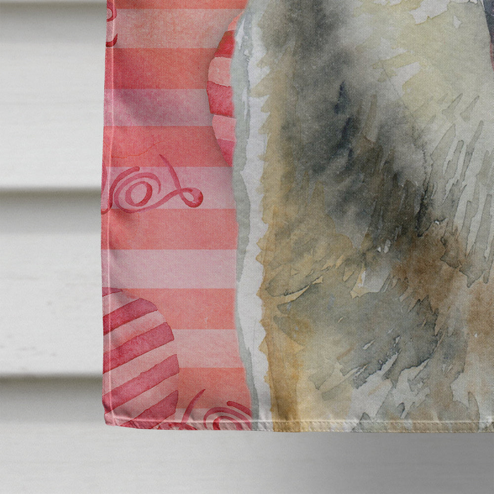 East-European Shepherd Love House Flag 28x40 Porch Sleeve Pole Decorative Outside Yard Banner Artwork Wall Hanging, Polyester