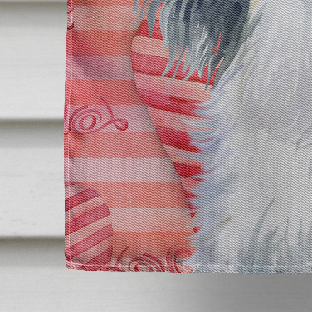 Papillon Love House Flag 28x40 Porch Sleeve Pole Decorative Outside Yard Banner Artwork Wall Hanging, Polyester