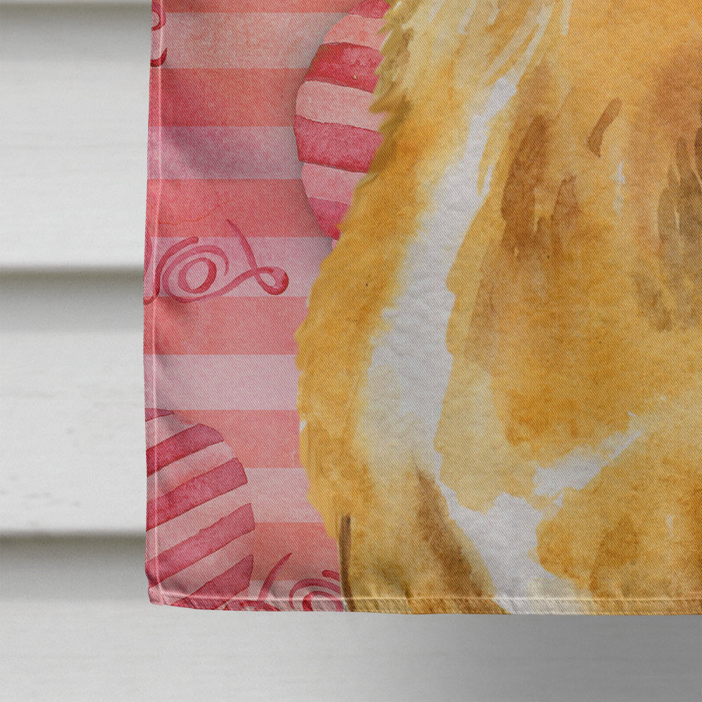 Chihuahua Love House Flag 28x40 Porch Sleeve Pole Decorative Outside Yard Banner Artwork Wall Hanging, Polyester