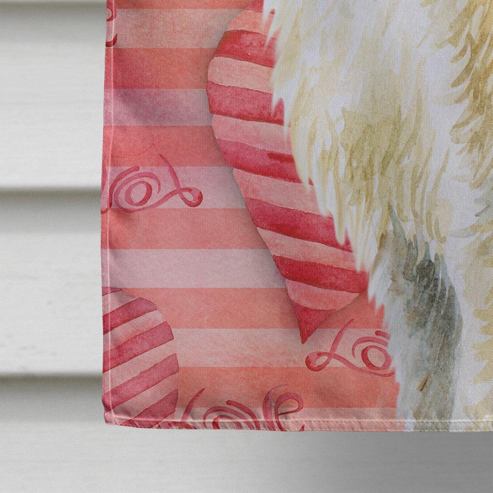 Irish Wolfhound Love House Flag 28x40 Porch Sleeve Pole Decorative Outside Yard Banner Artwork Wall Hanging, Polyester