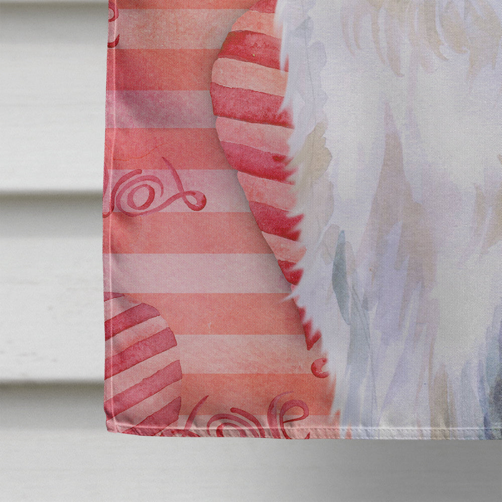 Borzoi Love House Flag 28x40 Porch Sleeve Pole Decorative Outside Yard Banner Artwork Wall Hanging, Polyester