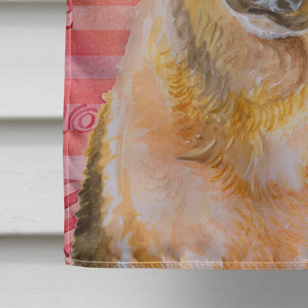 German Shepherd #2 Love House Flag 28x40 Porch Sleeve Pole Decorative Outside Yard Banner Artwork Wall Hanging, Polyester
