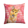 German Shepherd #2 Love Decorative Throw Pillow 14x14 Indoor Outdoor Accent Cushion, Fabric Cover with Insert for Sofa, Bed, Porch & Living Room