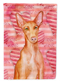 Pharaoh Hound Love House Flag 28x40 Porch Sleeve Pole Decorative Outside Yard Banner Artwork Wall Hanging, Polyester