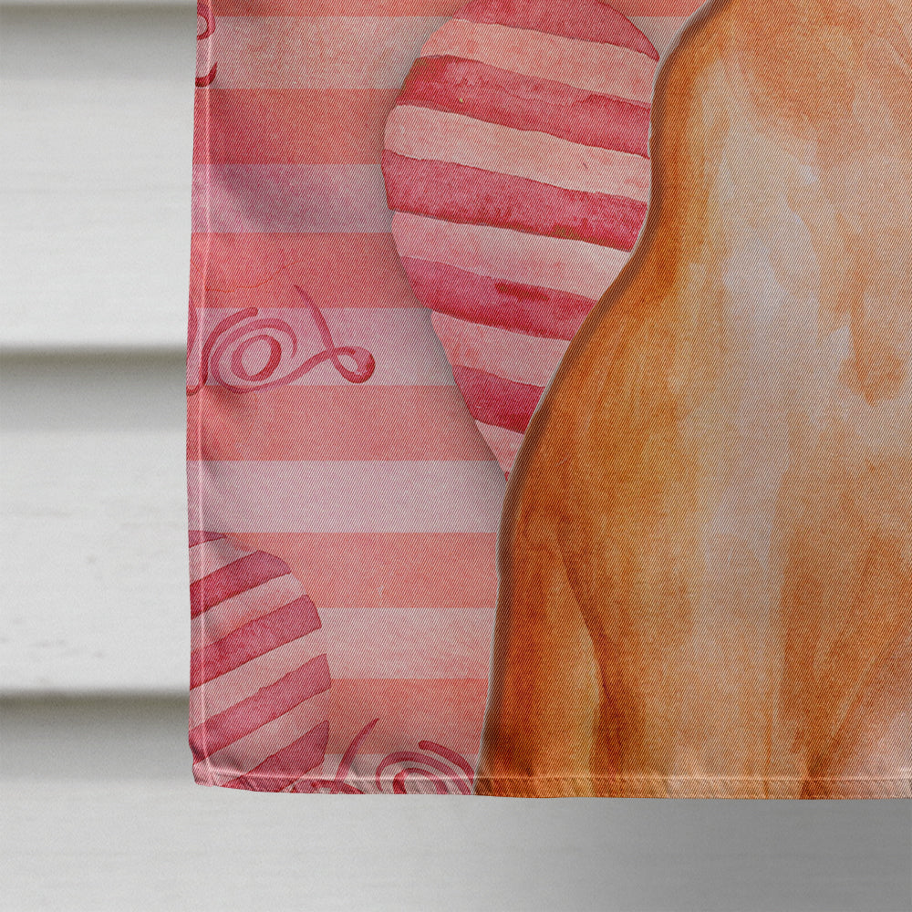 Pharaoh Hound Love House Flag 28x40 Porch Sleeve Pole Decorative Outside Yard Banner Artwork Wall Hanging, Polyester
