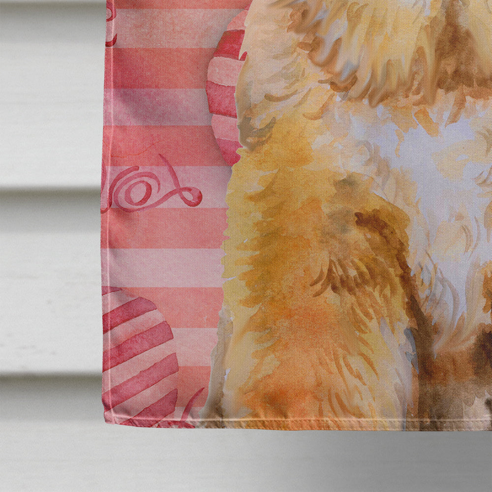 Tibetan Mastiff Love House Flag 28x40 Porch Sleeve Pole Decorative Outside Yard Banner Artwork Wall Hanging, Polyester